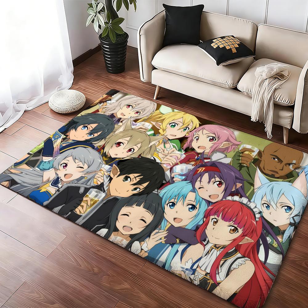 Home Decor Online Free - Sword Art Online Floor Mat Soft