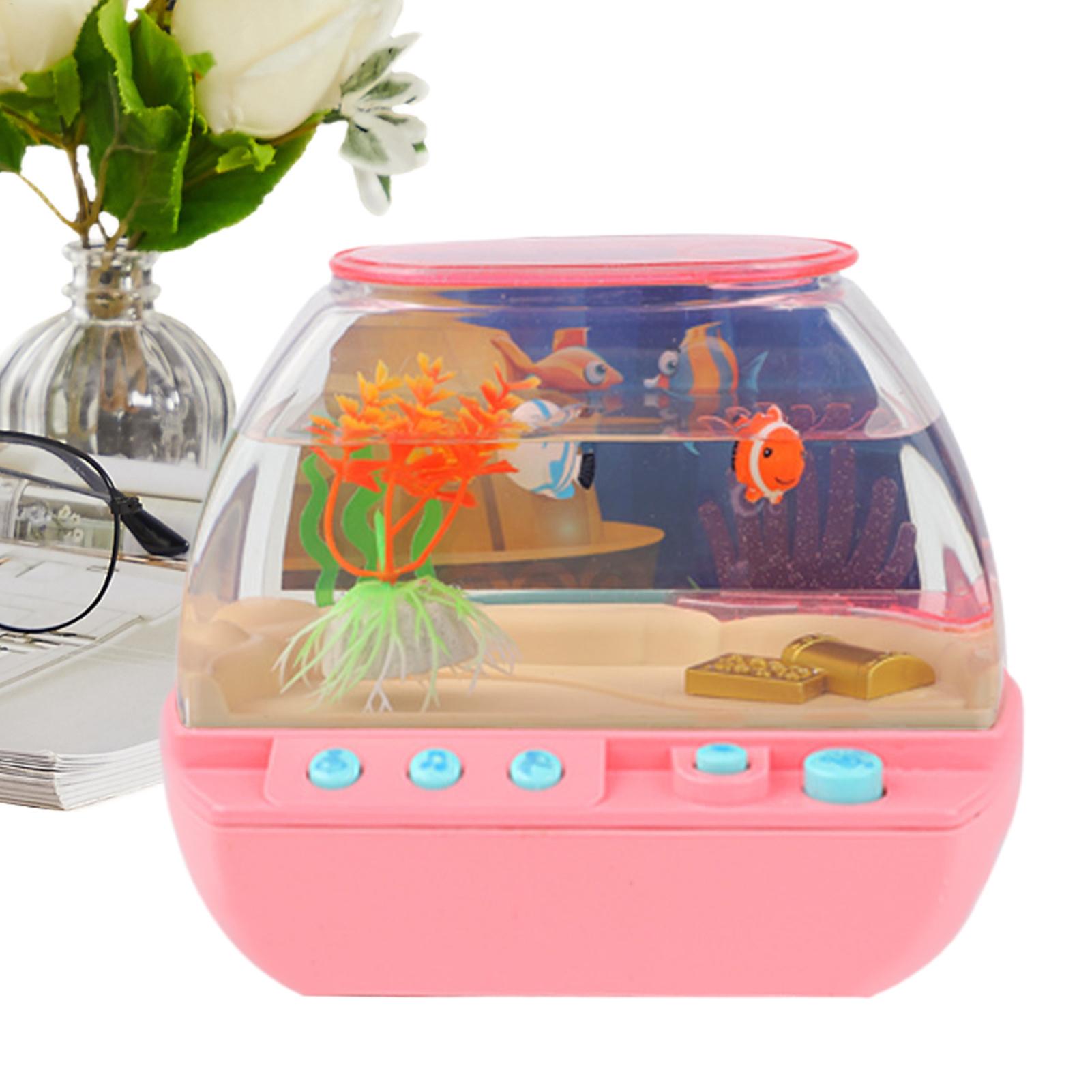 Home Decor Living - Toy Fish Tank Home Decoration With