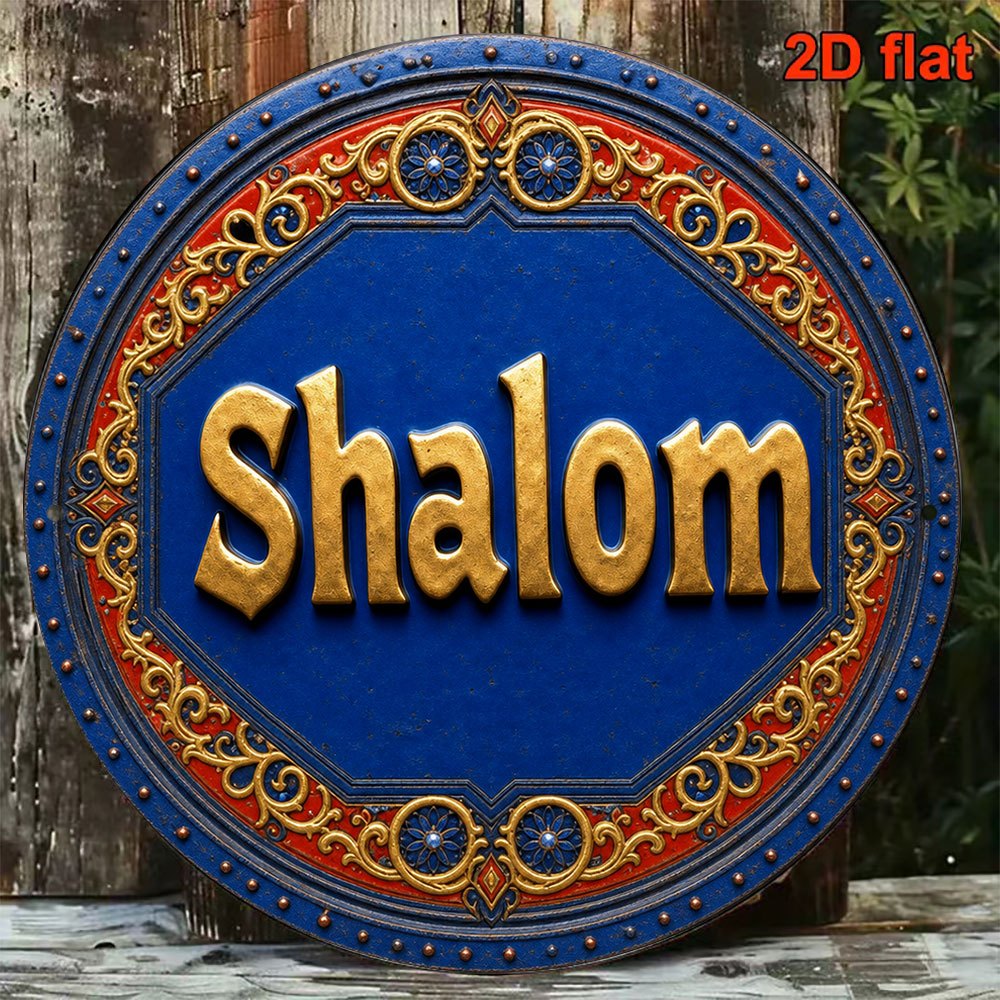 Home Decor Living - CIFBUY Retro Aluminum Wall Art Waterproof