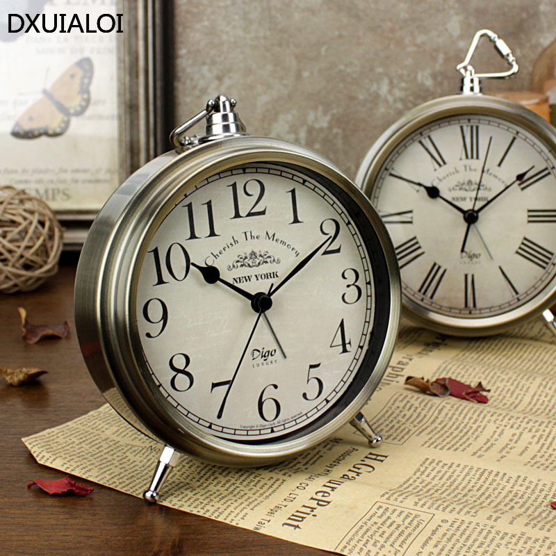 DXUIALOI Retro Đơn Giản Ký Túc - đánh giá và giá Vintage Alarm Clock