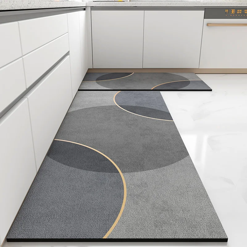 Kitchen Floor Mat Pvc Leather  - đánh giá và giá Home Decor Online Free