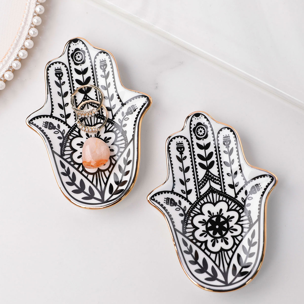 Châu Âu Gốm Trang Sức Món Ăn T - đánh giá và giá Ceramic Trinket Dish