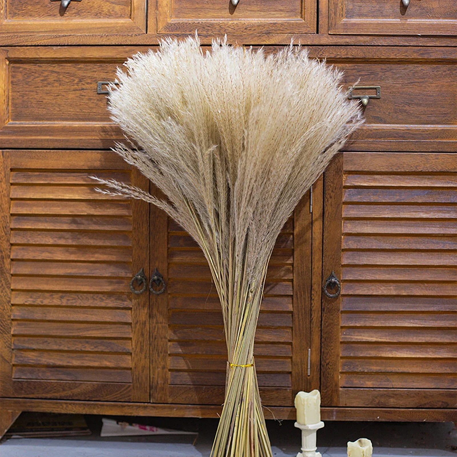 Artificial Flowers Pampas Gras - đánh giá và giá Pampas Grass Decor