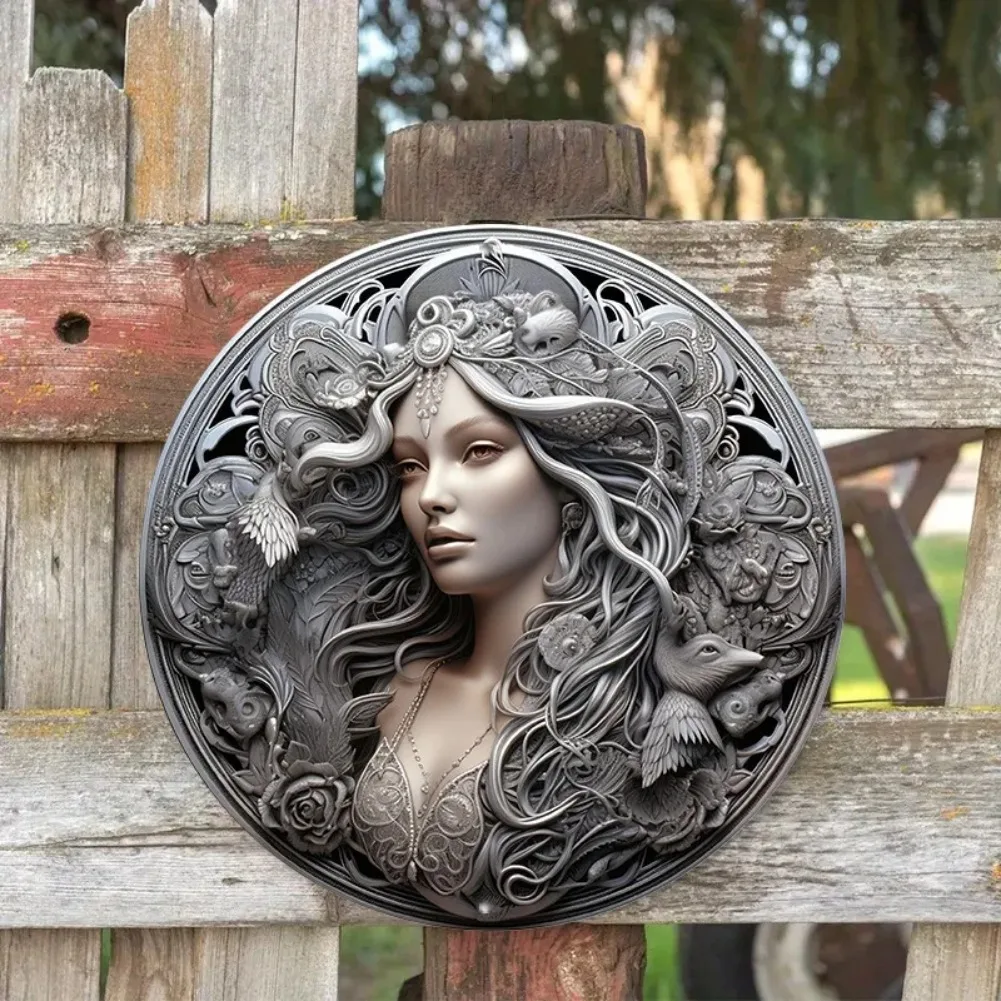 Round Metal Aluminum Mark - Wa - đánh giá và giá Home Decor Shop