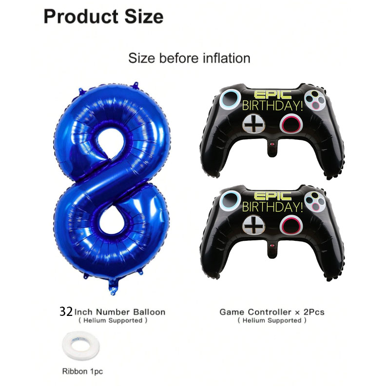 3pcs Video Game Party Supplies - đánh giá và giá Home Decor Halloween