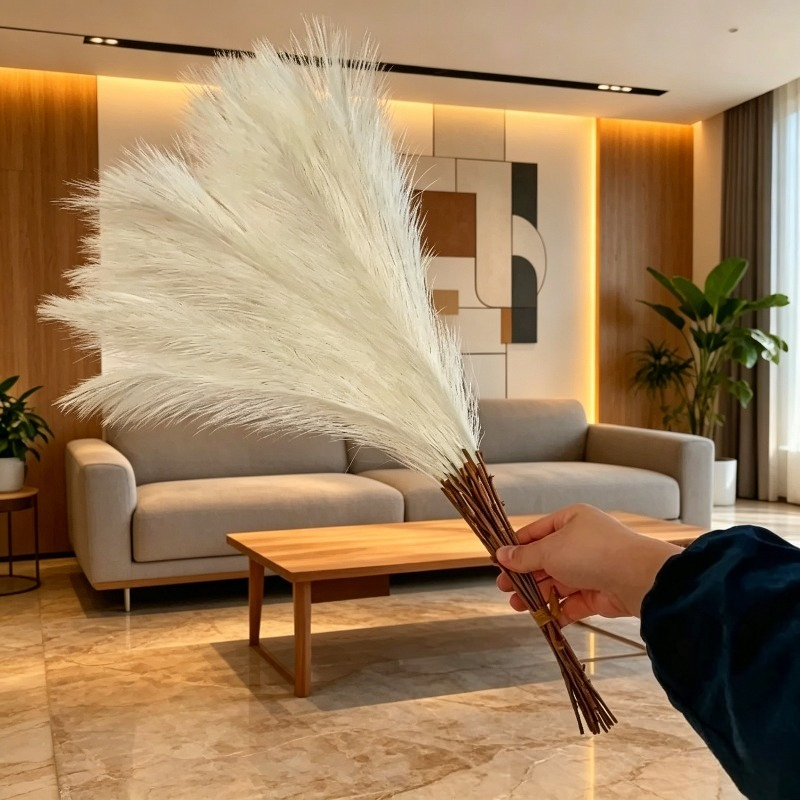 Faux Pampas Grass Bundle Fluff - đánh giá và giá Pampas Grass Decor