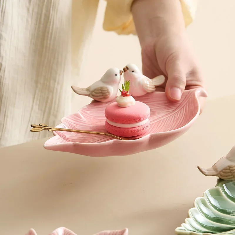 Cute Bird Tray Ceramic Jewelry - đánh giá và giá Ceramic Trinket Dish