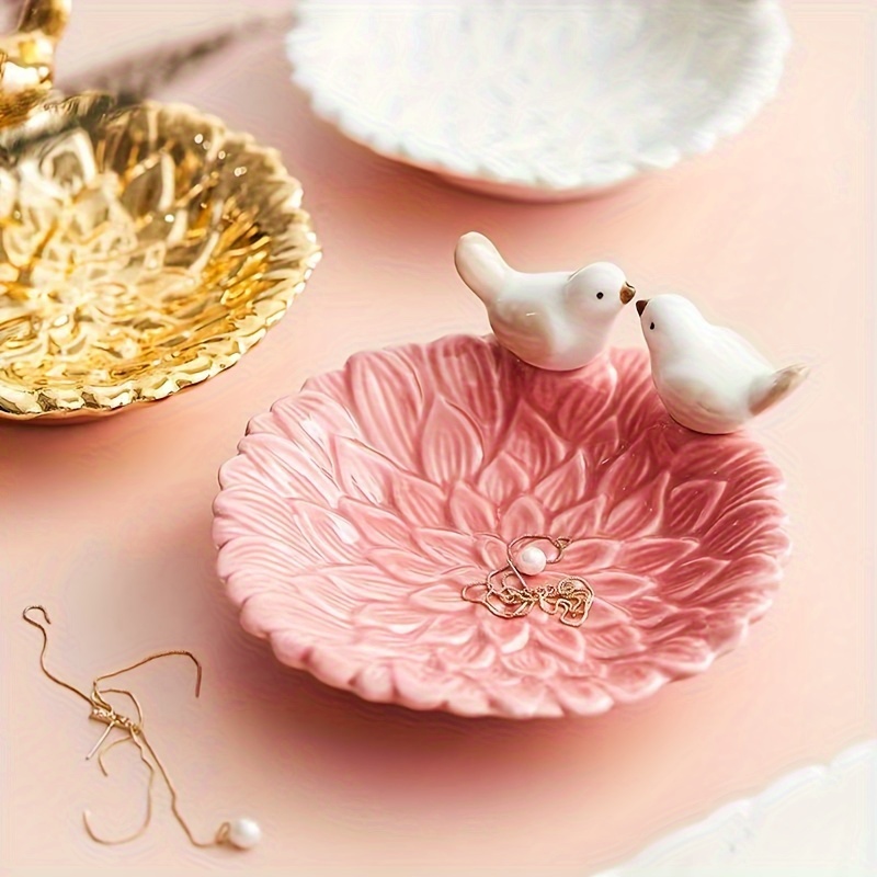 New Cute Bird Dim Sum Ceramic  - đánh giá và giá Ceramic Trinket Dish