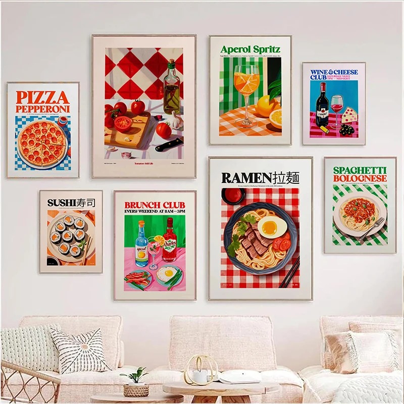 Modern Delicious Food Coffee S - đánh giá và giá Home Decor Shop