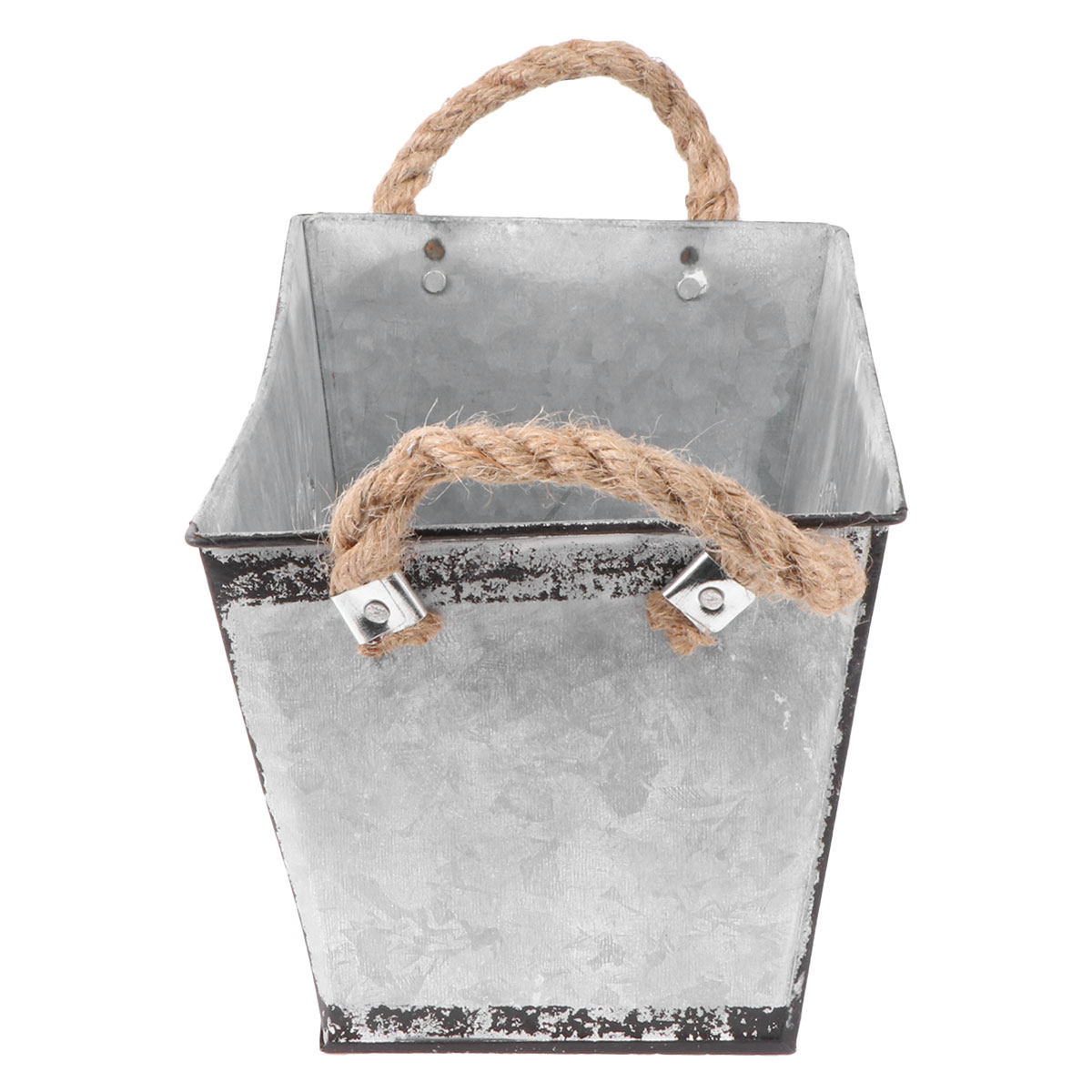 Simple Iron Rope Flower Bucket - đánh giá và giá Home Decor Shop