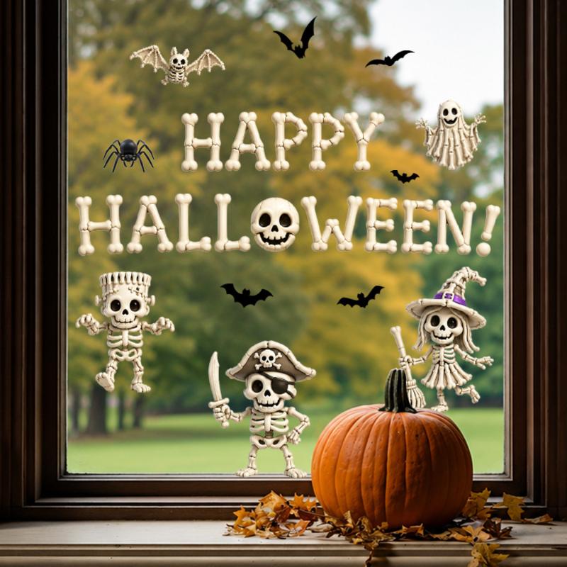 Halloween Window Clings Cute G - đánh giá và giá Home Decor Shop