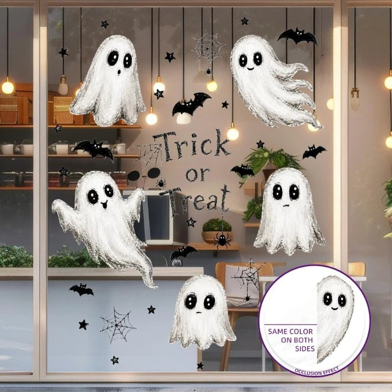 Halloween Window Clings Cute G - đánh giá và giá Home Decor Shop