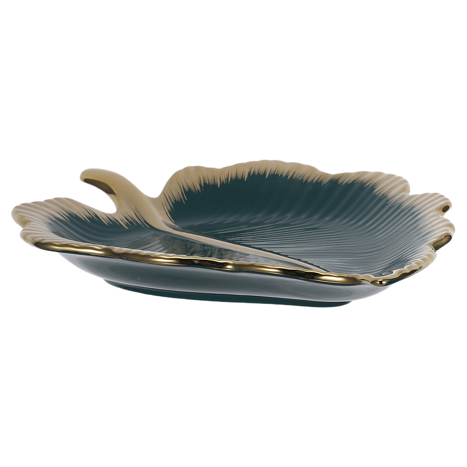 Green Ceramic Leaf Jewelry Tra - đánh giá và giá Ceramic Trinket Dish