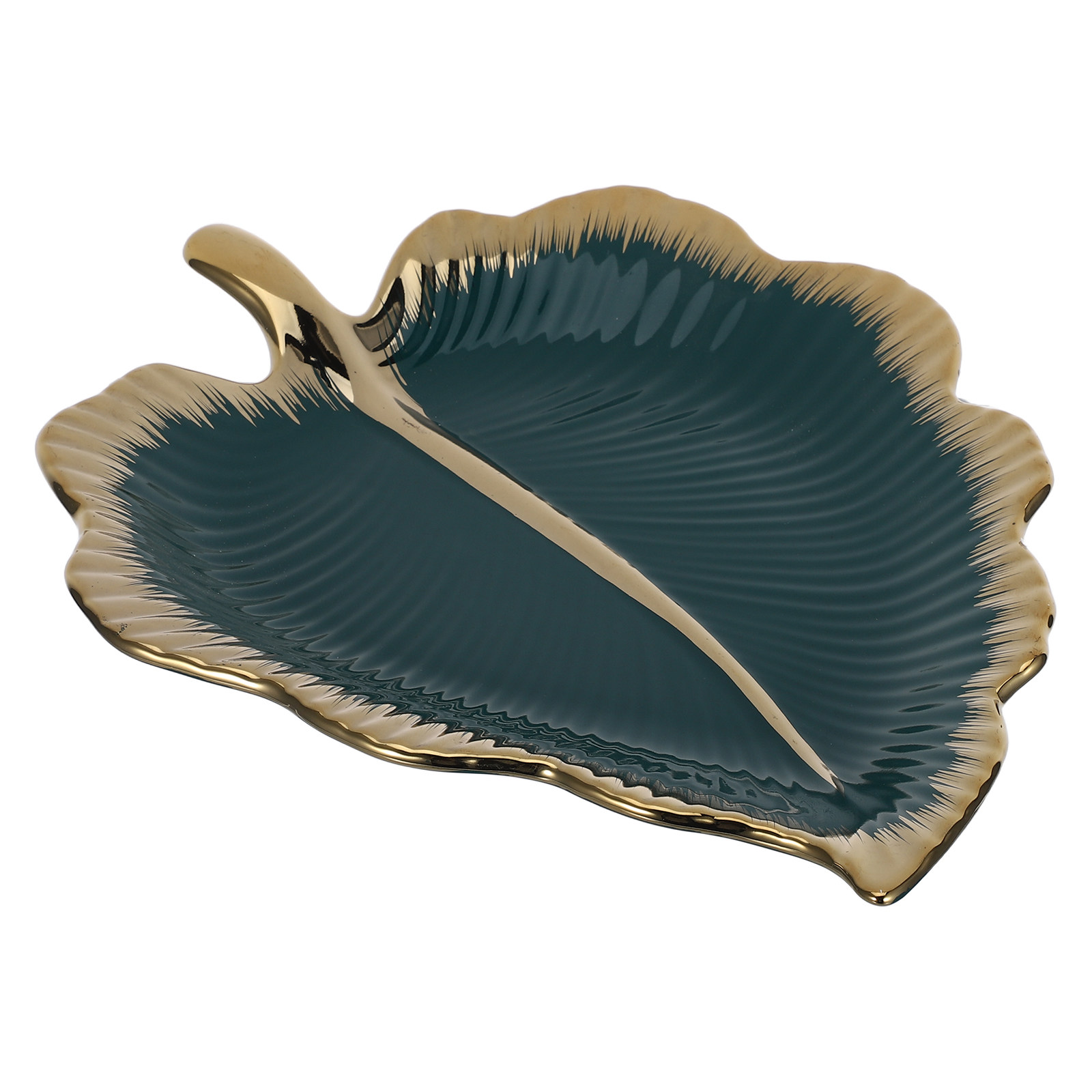 Green Ceramic Leaf Jewelry Tra - đánh giá và giá Ceramic Trinket Dish