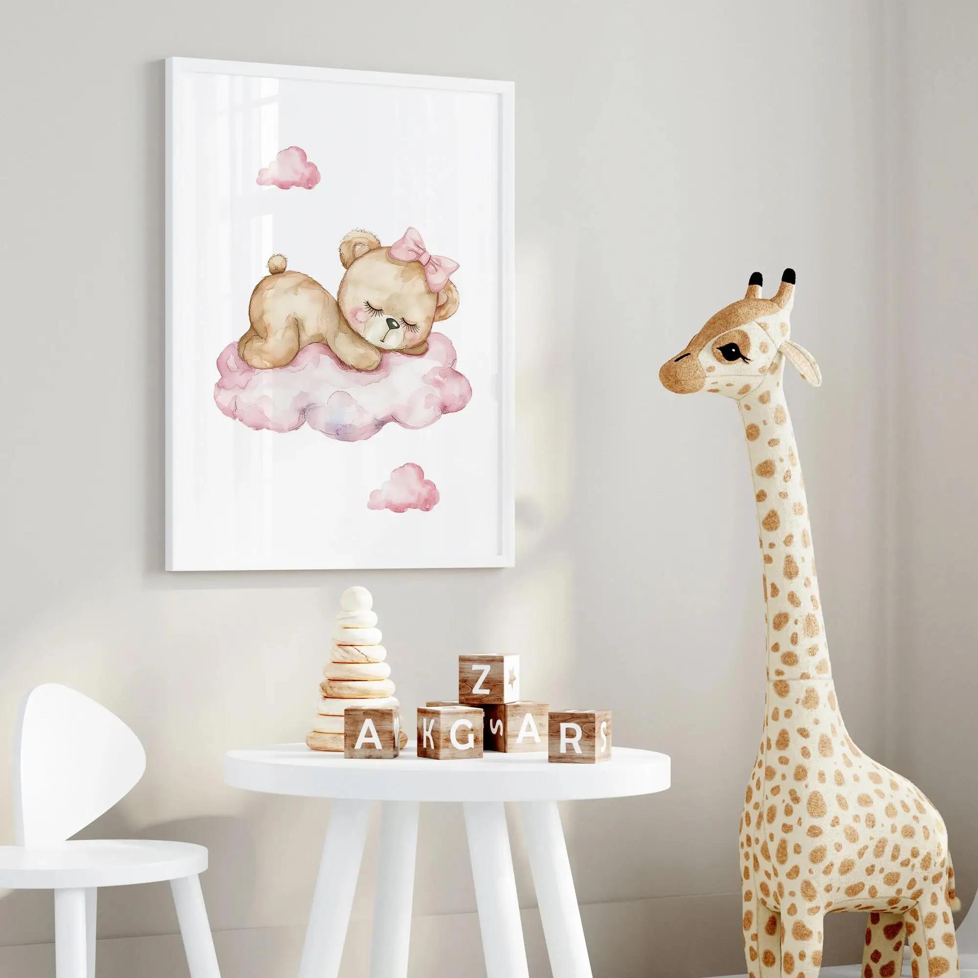 Pink Dream Bear Carousel Tent  - đánh giá và giá Home Decor Aesthetic
