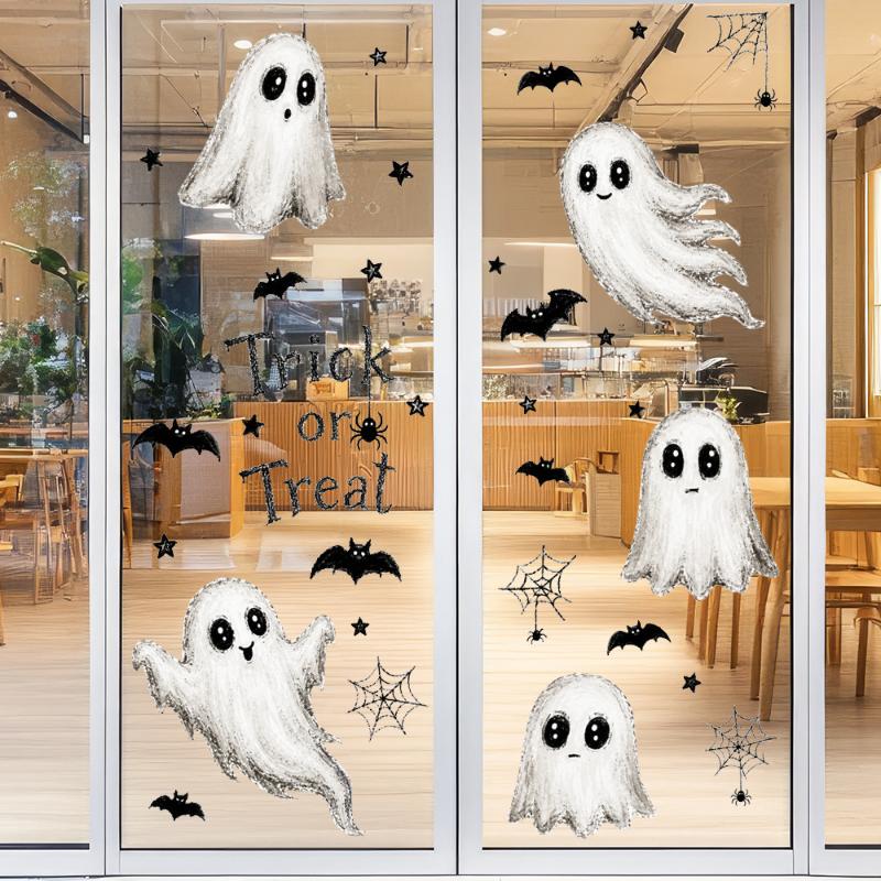 Halloween Window Clings Cute G - đánh giá và giá Home Decor Shop
