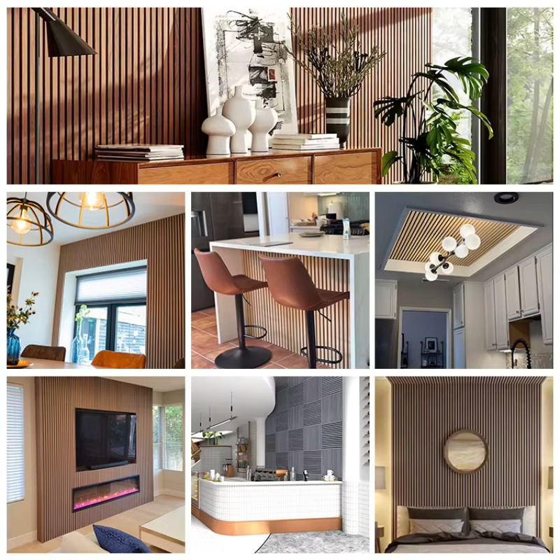 Best Selling Wooden Slatted Ac - đánh giá và giá Home Decor Wall Panels