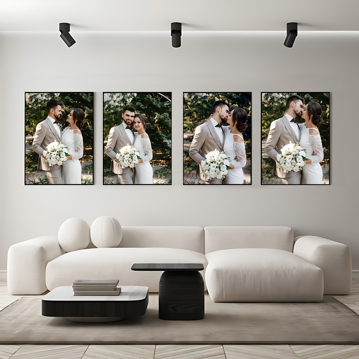 4pcs/set Custom Canvas Printin - đánh giá và giá Home Decor Aesthetic Pinterest