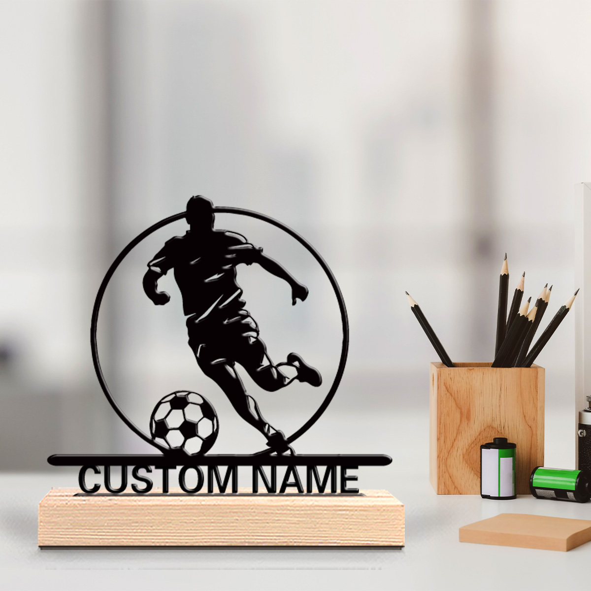 Custom Soccer Player Metal Sta - đánh giá và giá Home Decor Retailers