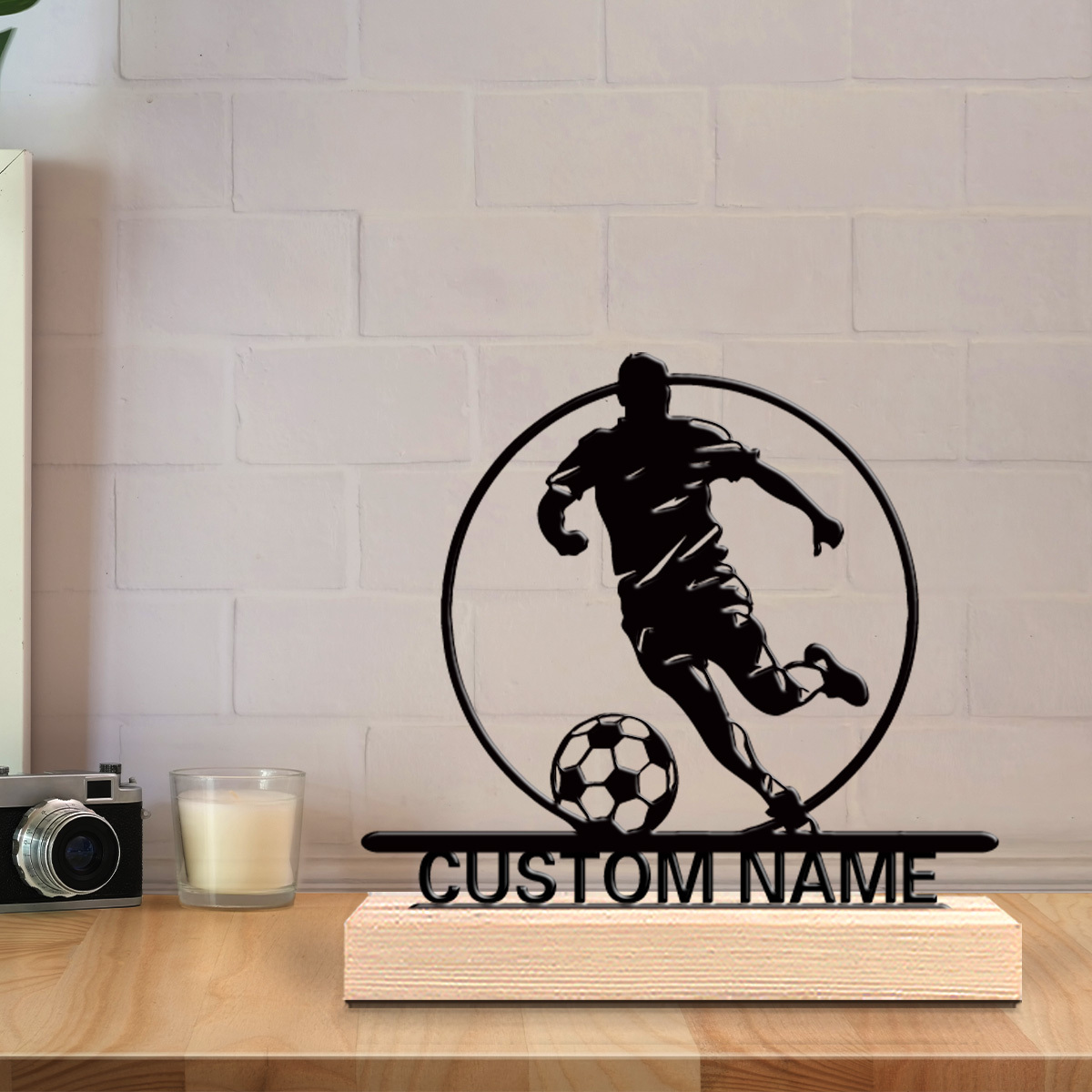 Custom Soccer Player Metal Sta - đánh giá và giá Home Decor Retailers