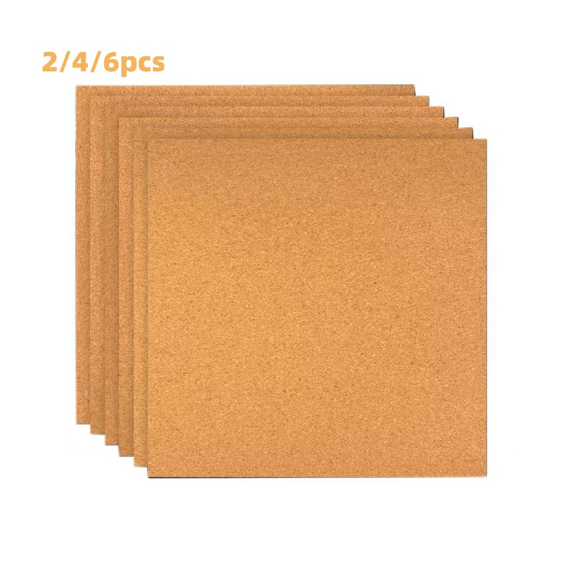 2/4/6 Pieces of Square Cork Bo - đánh giá và giá X Home Decor