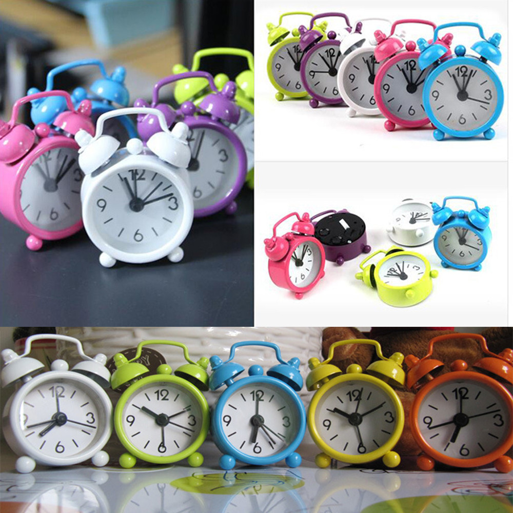 Creative Cute Mini Metal Small - đánh giá và giá Vintage Alarm Clock