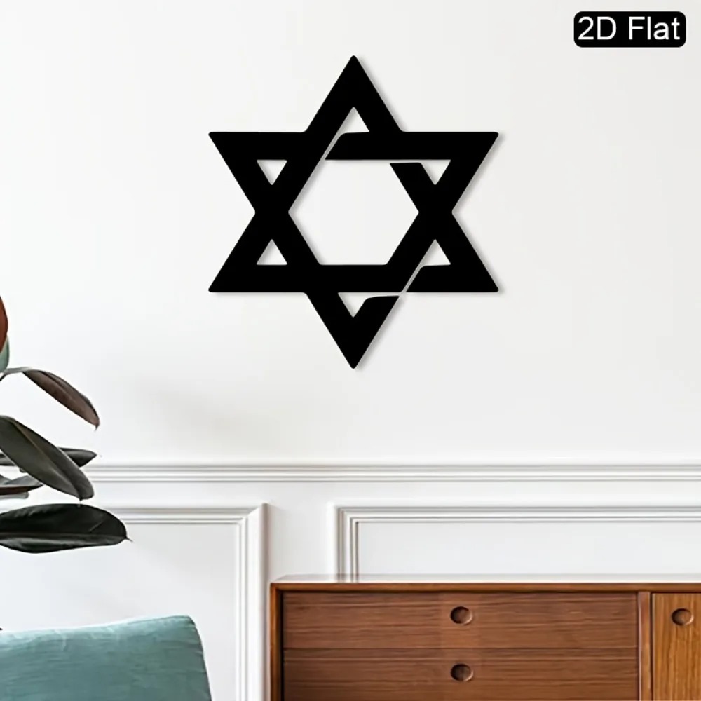 CIFBUY Iron Wall Art Star of D - đánh giá và giá Home Decor Living