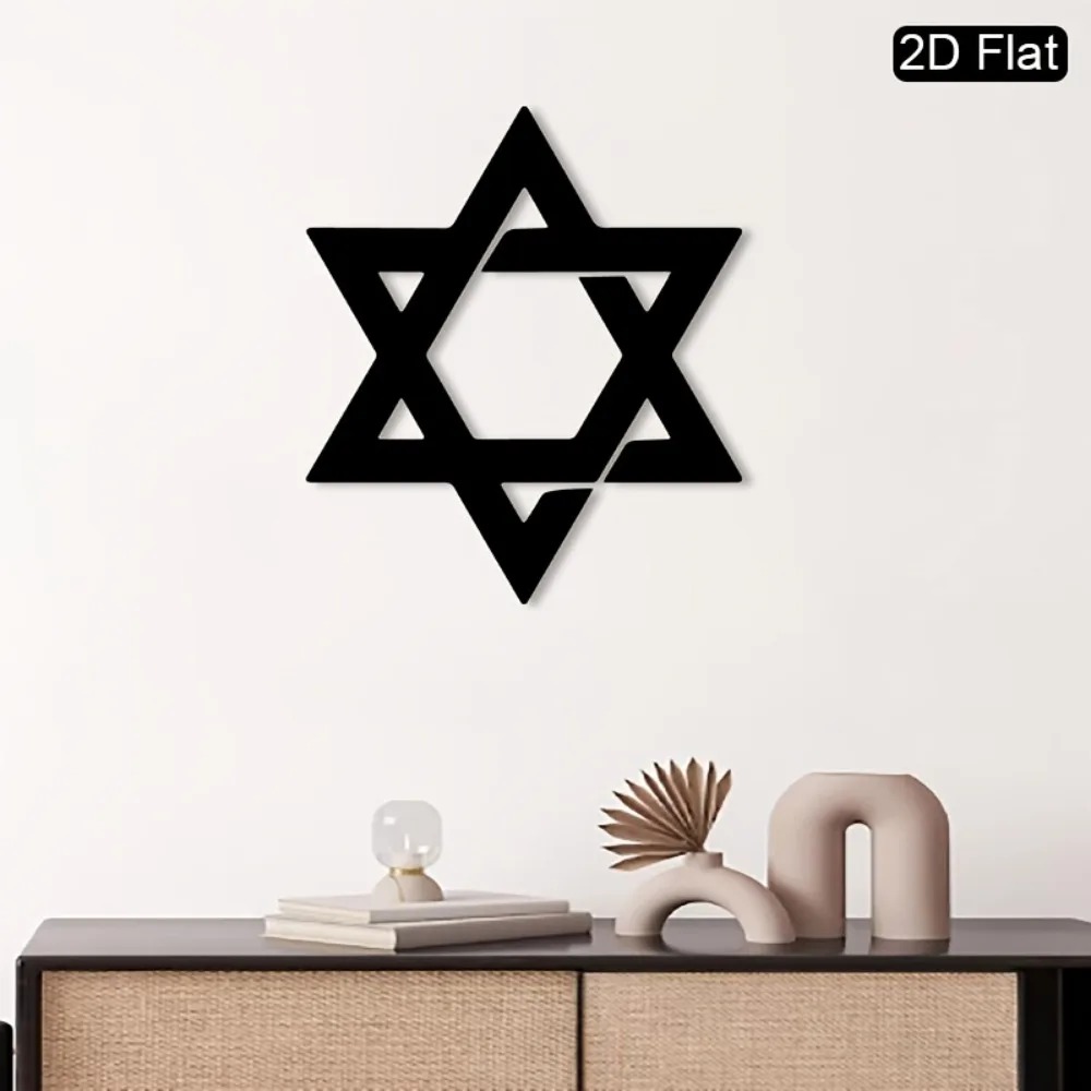 CIFBUY Iron Wall Art Star of D - đánh giá và giá Home Decor Living