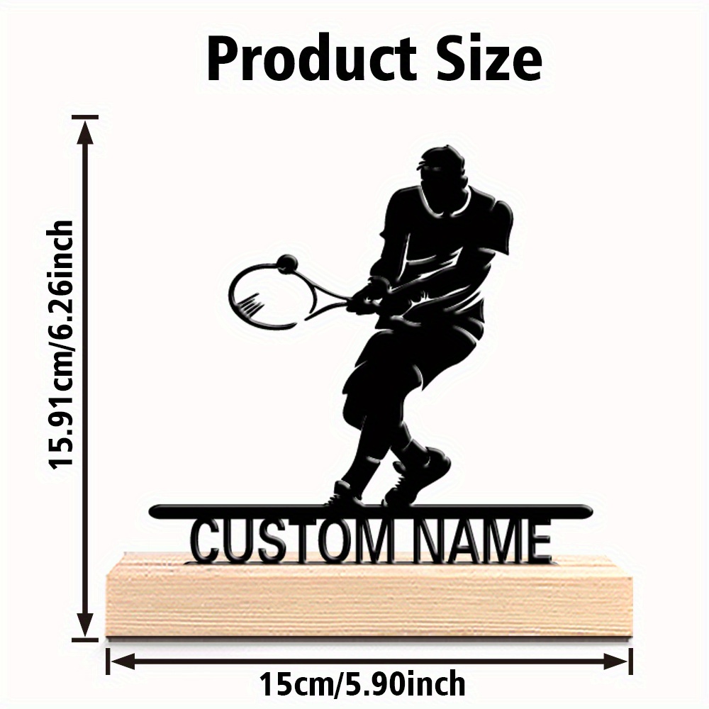 Personalized Tennis Player Met - đánh giá và giá Home Decor Retailers