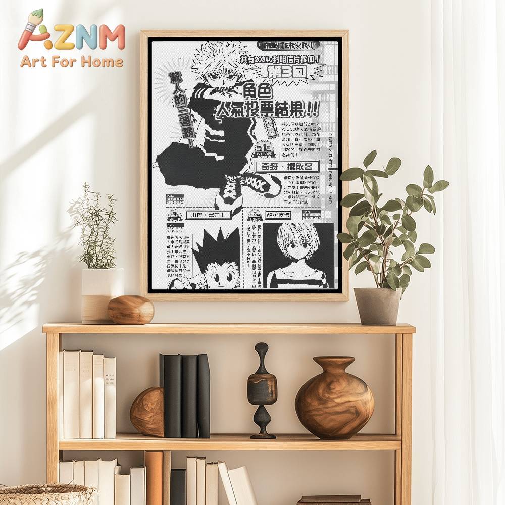 1pcs H-Hunter x hunter Paper P - đánh giá và giá X Home Decor