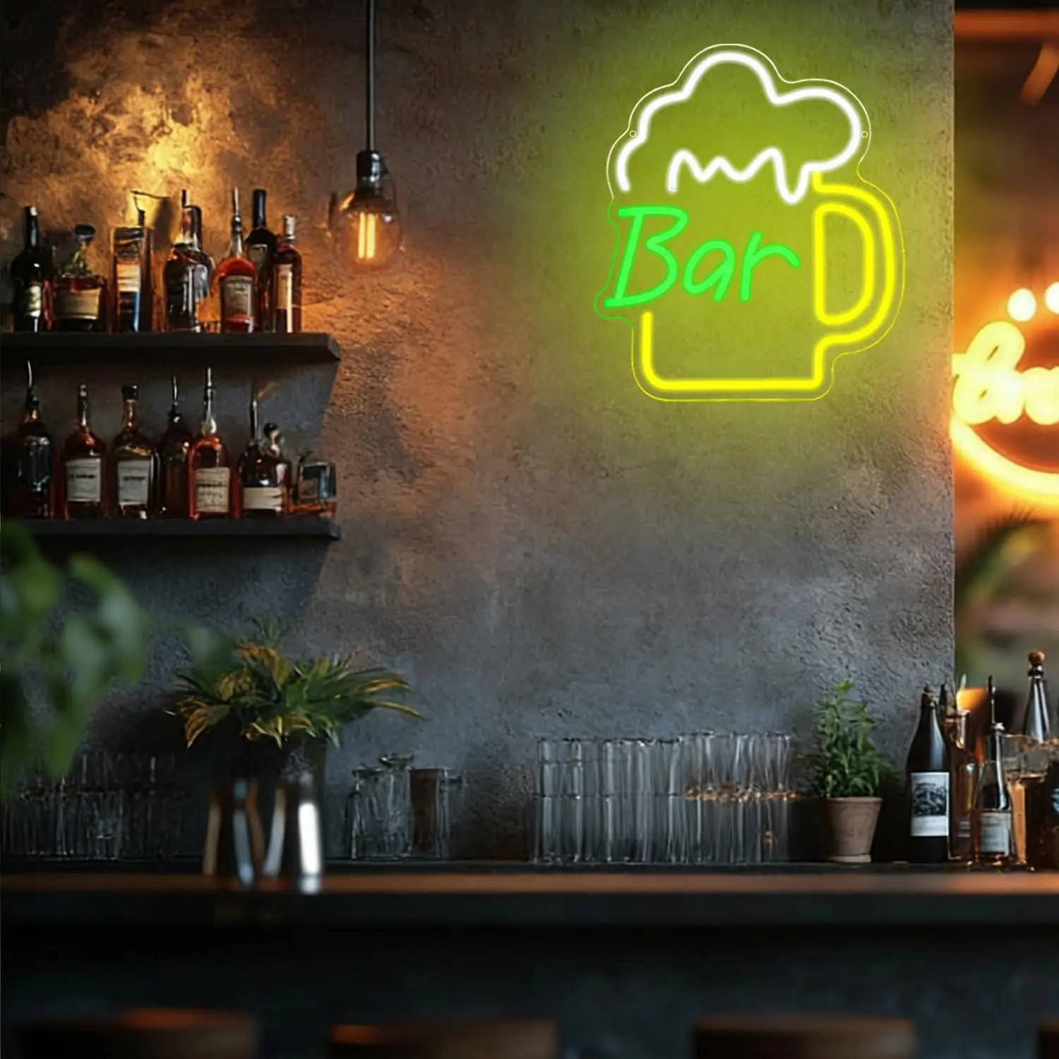 Beer Bar Neon Sign USB Dimmabl - đánh giá và giá Home Decor Shop