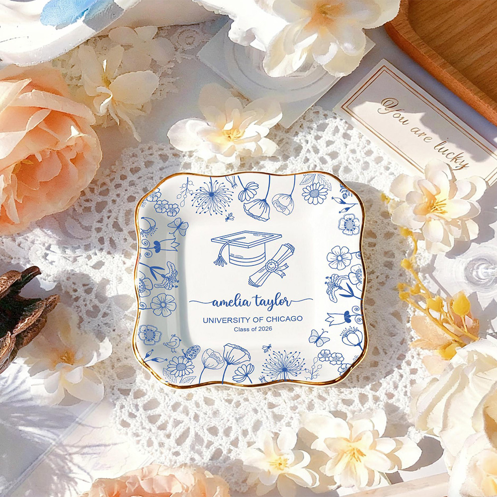 Personalised Bestie Photo Trin - đánh giá và giá Ceramic Trinket Dish