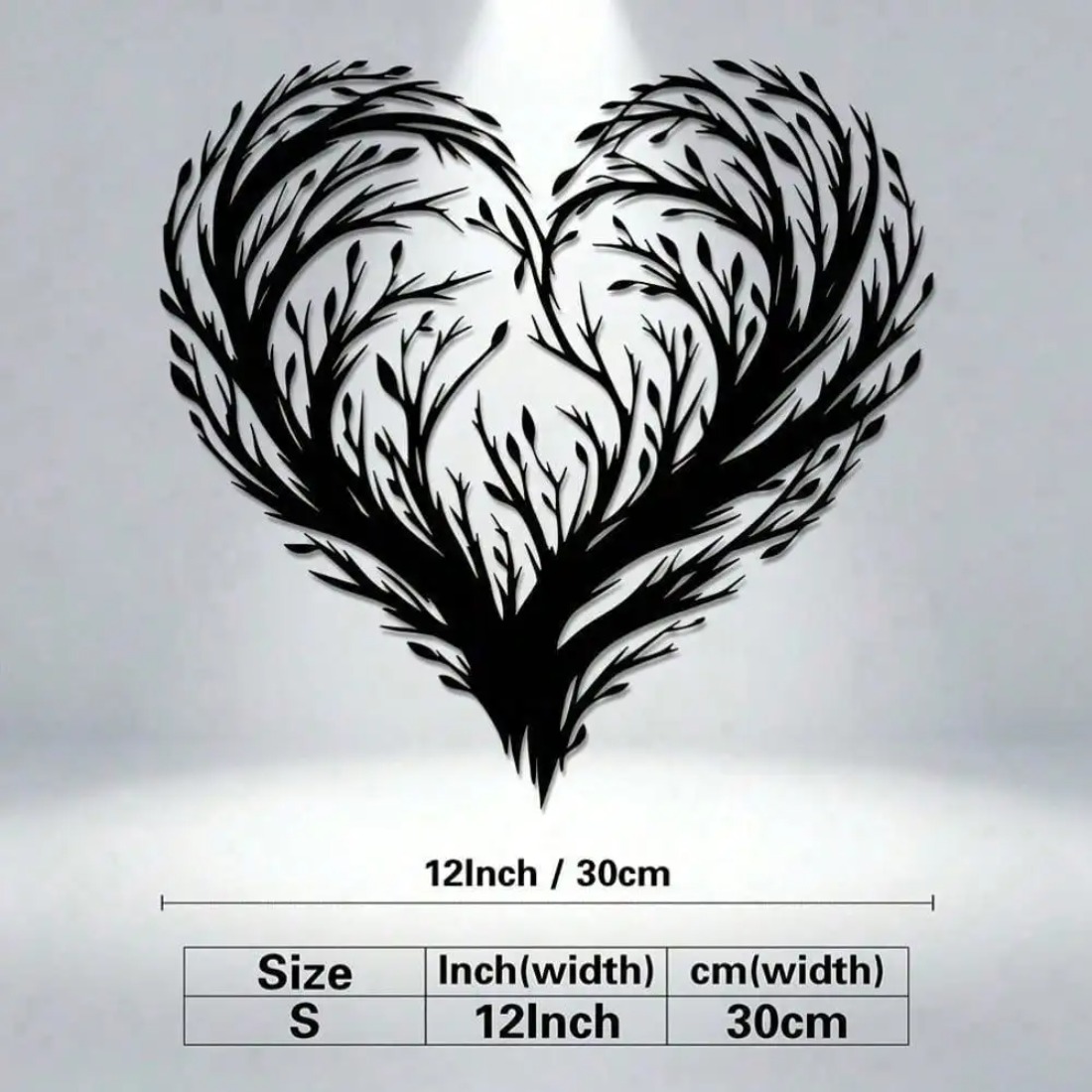 Heart Shaped Leaf Metal Wall A - đánh giá và giá Home Decor Wall Panels