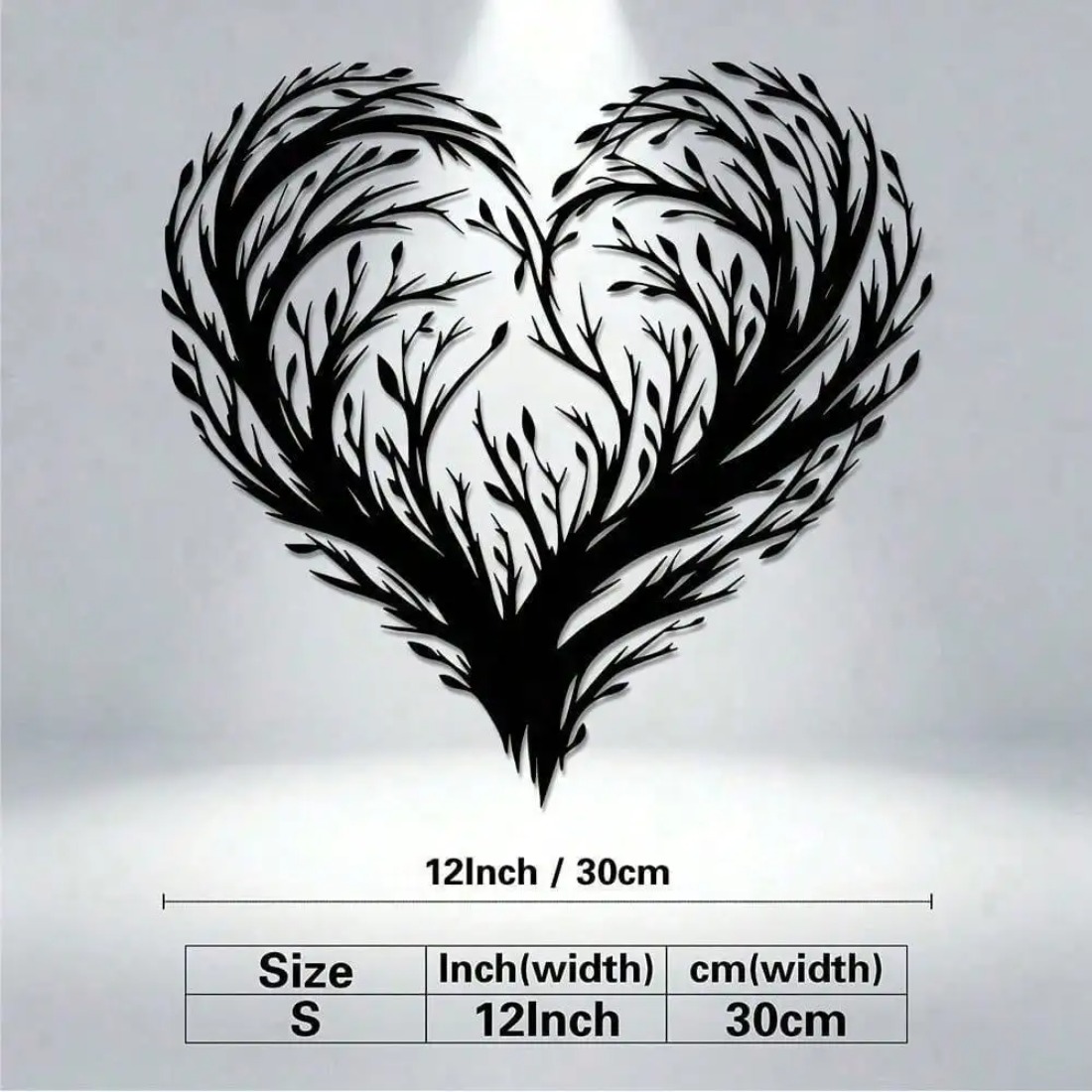 Heart Shaped Leaf Metal Wall A - đánh giá và giá Home Decor Wall Panels