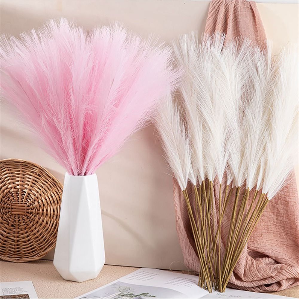 Fluffy Pampas Grass Artificial - đánh giá và giá Pampas Grass Decor