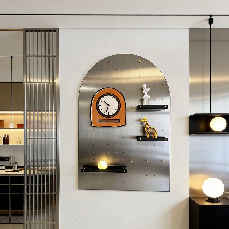 Stainless Steel Pegboard Organ - đánh giá và giá Home Decor Wall Panels