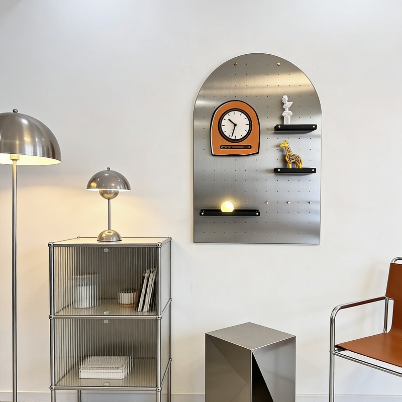 Stainless Steel Pegboard Organ - đánh giá và giá Home Decor Wall Panels