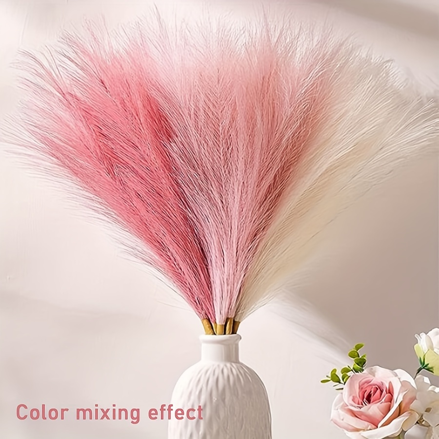 10Pc Artificial Pampas Grass S - đánh giá và giá Pampas Grass Decor