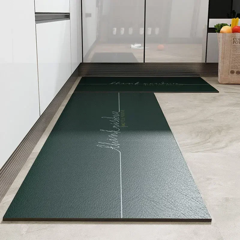 Kitchen Floor Mat Pvc Leather  - đánh giá và giá Home Decor Online Free