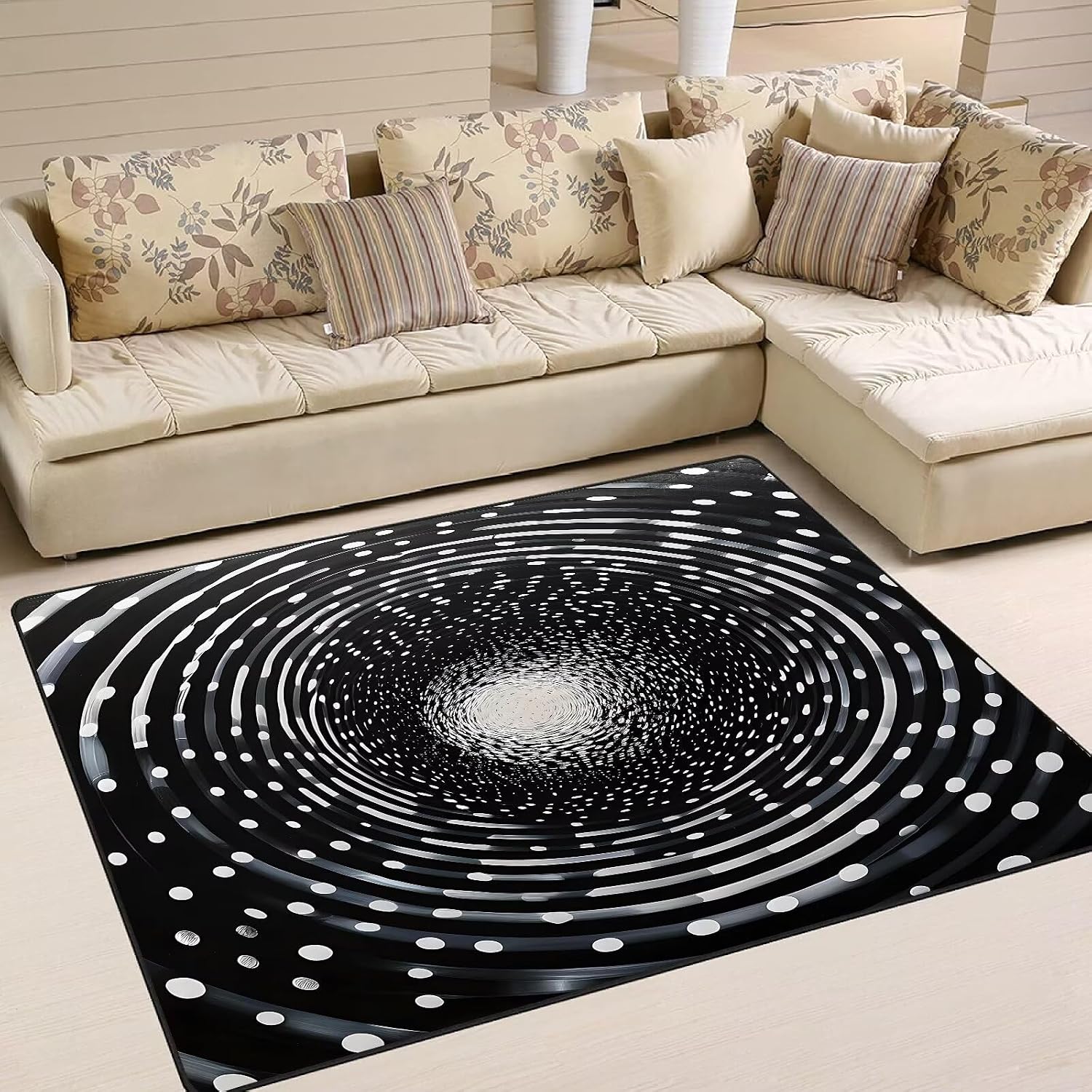 Large Rug for Living Room 3D O - đánh giá và giá Home Decor Online Free